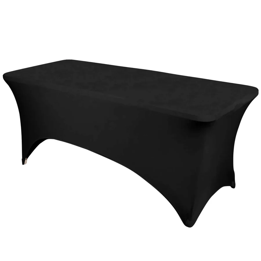 6′ Black Table Cloth