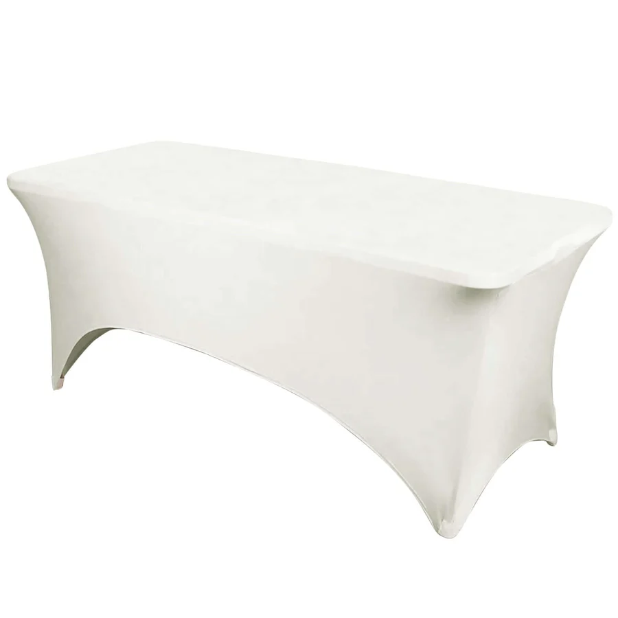 6′ Ivory Table Cloth